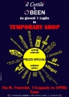 Il Cortile temporary shop
