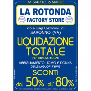 la rotonda factory store saronno