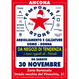 Merry Christmas Temporary Store Ancona