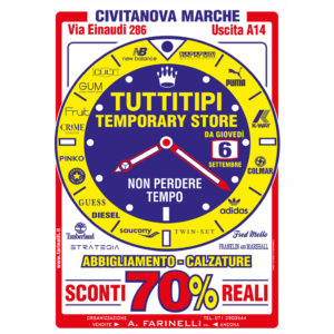 tuttitipi temporary store civitanova